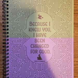 Wicked 2026 Planner — Green & Pink